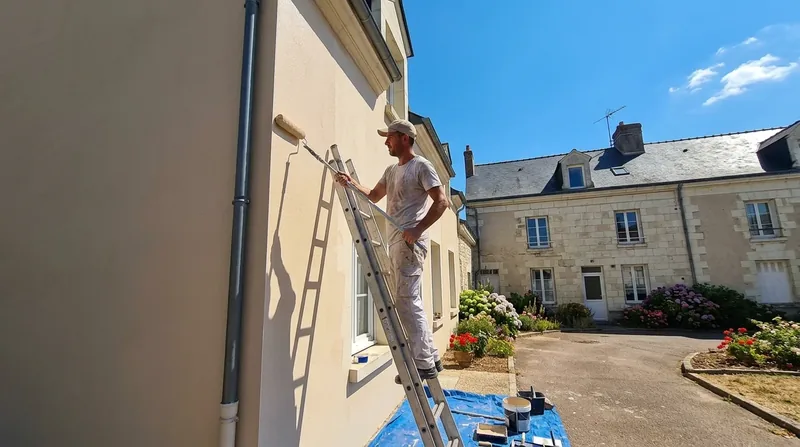 Peinture de façade Tours
